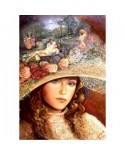 Puzzle 1000 piese Grafika - Josephine Wall: Grandmother's Hat (Grafika-F-32361)