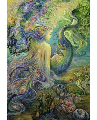 Puzzle 1000 piese Grafika - Josephine Wall: Mer Fairy (Grafika-F-32362)