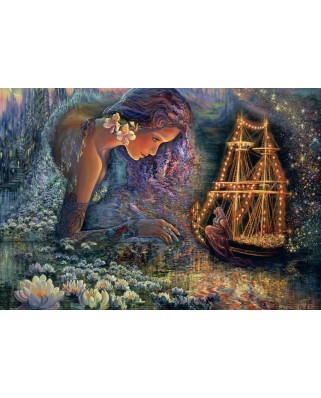 Puzzle 1000 piese Grafika - Josephine Wall: Star Ship (Grafika-F-32368)