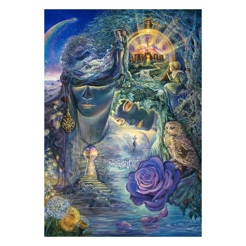 Puzzle 1000 piese Grafika - Josephine Wall: Key to Eternity (Grafika-F-32373)