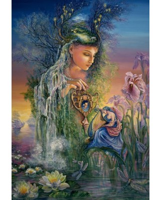 Puzzle 1000 piese Grafika - Josephine Wall: Undine (Grafika-F-32389)