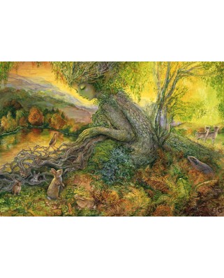 Puzzle 1000 piese Grafika - Josephine Wall: Autumn Serenade (Grafika-F-32395)