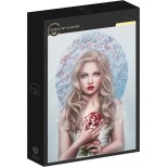 Puzzle 1000 piese Grafika - Cris Ortega:Blood Rose (Grafika-F-32433)