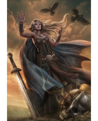 Puzzle 1000 piese Grafika - Cris Ortega: The Witch Queen (Grafika-F-32444)