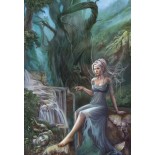 Puzzle 1000 piese Grafika - Cris Ortega:Emerald Sanctuary (Grafika-F-32445)