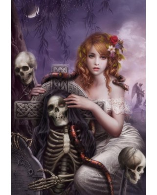 Puzzle 1000 piese Grafika - Cris Ortega: Memento Mori (Grafika-F-32446)