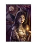 Puzzle 1000 piese Grafika - Cris Ortega: The Witching Hour (Grafika-F-32448)