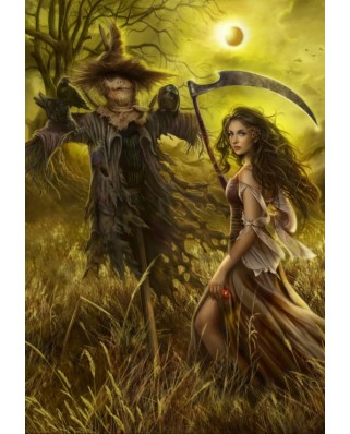 Puzzle 1000 piese Grafika - Cris Ortega: Field of the Scarecrow (Grafika-F-32471)