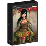 Puzzle 1000 piese Grafika - Misstigri:Miss Midori (Grafika-F-32575)