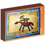 Puzzle 300 piese Grafika - Anne Poire and Patrick Guallino:Precieuse Chevauchee (Grafika-F-32607)