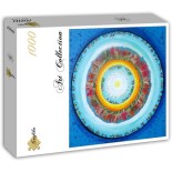Puzzle 1000 piese Grafika - Anne Poire and Patrick Guallino:Mandala Du Bonheur (Grafika-T-02263)