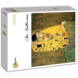 Puzzle 1000 piese Grafika - Gustav Klimt:The Kiss, 1907-1908 (Grafika-T-02268)