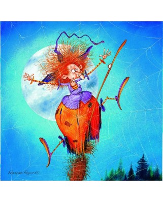 Puzzle 1000 piese Grafika - Francois Ruyer: The Witch (Grafika-T-02353)