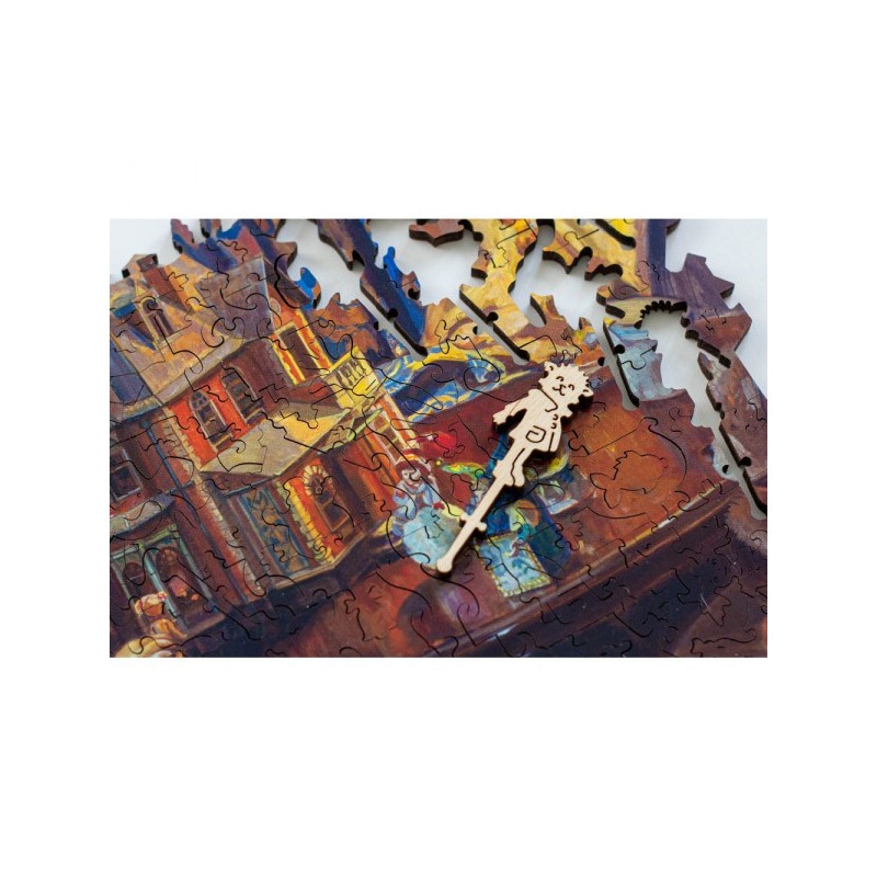 Puzzle 240 piese din lemn Davici -...