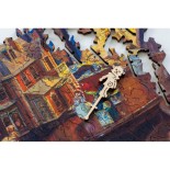 Puzzle 240 piese din lemn Davici - Doll's House (HCM-Kinzel-69154)