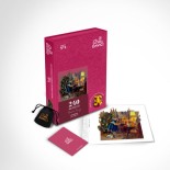 Puzzle 240 piese din lemn Davici - Doll's House (HCM-Kinzel-69154)