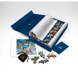 Puzzle 125 piese din lemn Davici - Colorfoul Dragon Bathing (HCM-Kinzel-69171)