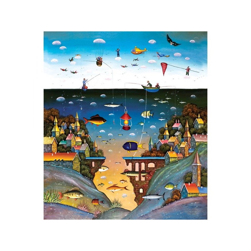 Puzzle 175 piese din lemn Davici - On...