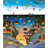 Puzzle 175 piese din lemn Davici - On Earth and at Sea (HCM-Kinzel-69174)