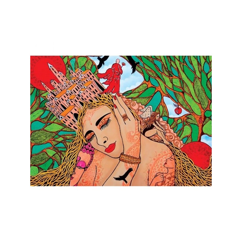 Puzzle 300 piese din lemn Davici -...