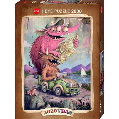Puzzle 2000 piese Heye - Zozoville (Heye-29938) 2
