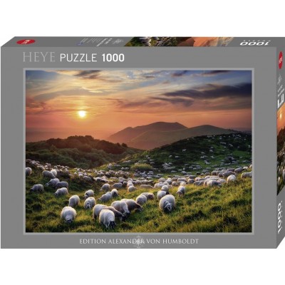 Puzzle 1000 piese Heye - Sheep and Volcanoes (Heye-29977)