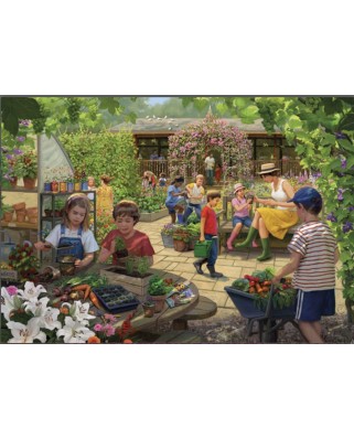 Puzzle 1000 piese Falcon - The Vegetable Garden (Jumbo-11380)