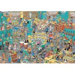 Puzzle 5000 piese Jumbo - Jan Van Haasteren:The Music Shop (Jumbo-20050)
