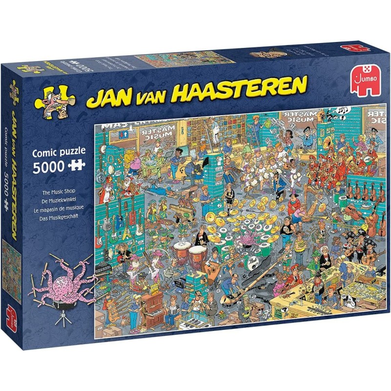 Puzzle 5000 piese Jumbo - Jan Van...