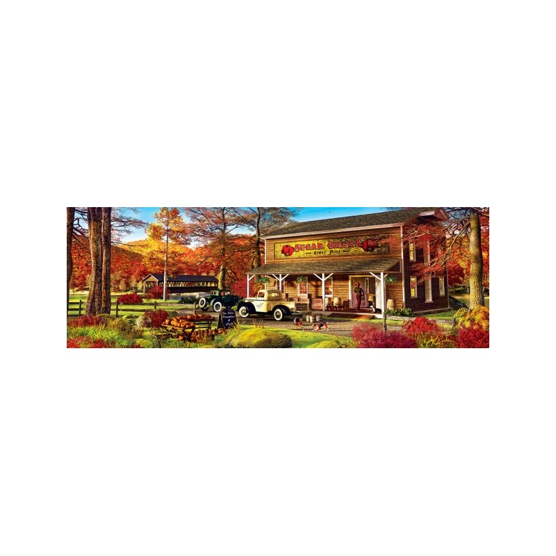 Puzzle 1000 piese panoramic Master Pieces - Sugar Creek Cider Mill (Master-Pieces-72154)