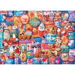 Puzzle 1000 piese Master Pieces - Ice Cream Treats (Master-Pieces-72252)