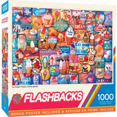 Puzzle 1000 piese Master Pieces - Ice Cream Treats... 2