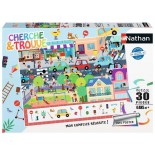 Puzzle 30 piese Nathan - Search and Find - The City (Nathan-86151)