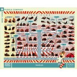 Puzzle 1000 piese New York Puzzle Company - Vehicles (New-York-Puzzle-Nl2124)