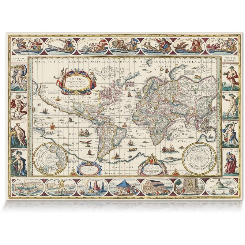 Puzzle 2000 piese Star Puzzle - Map...