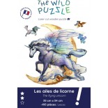 Puzzle 195 piese din lemn The Wild Puzzle - The Flying Unicorn (The-Wild-Puzzle-759856)