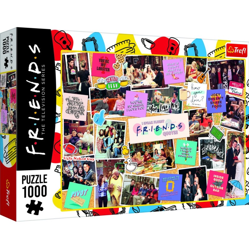 Puzzle 1000 piese Trefl - Friends -...
