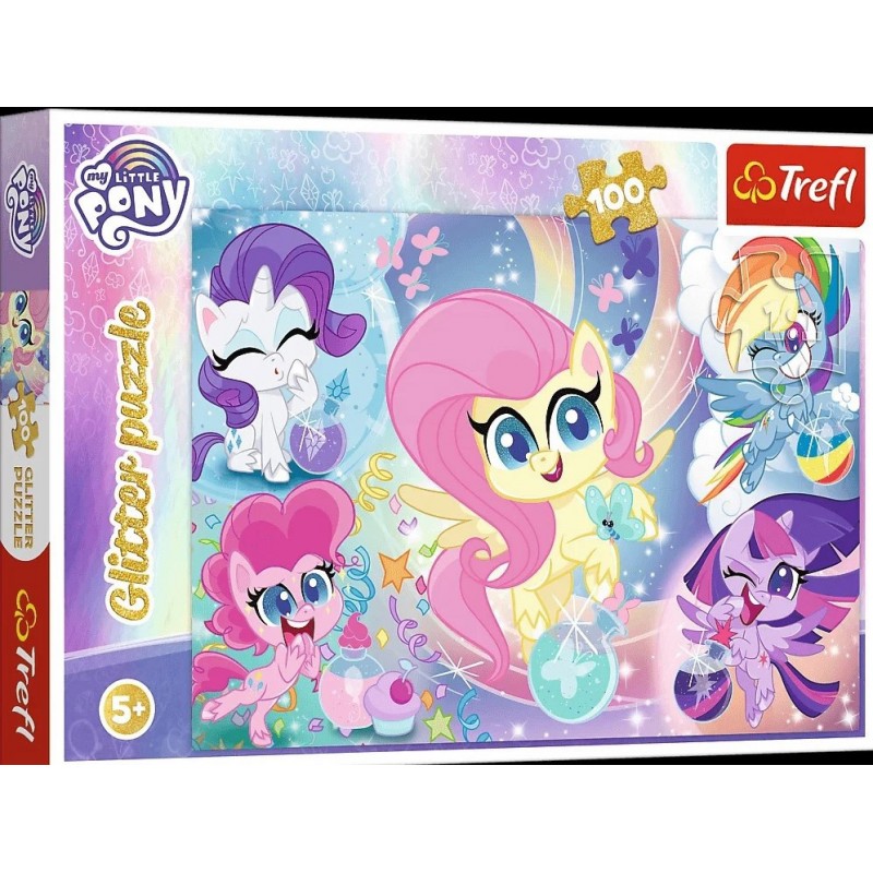 Puzzle 100 piese Trefl - Glitter...