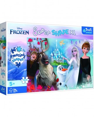 Puzzle 104 piese XXL Trefl - Frozen (Trefl-50017)