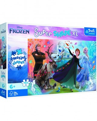 Puzzle 160 piese XXL Trefl - Frozen (Trefl-50022)