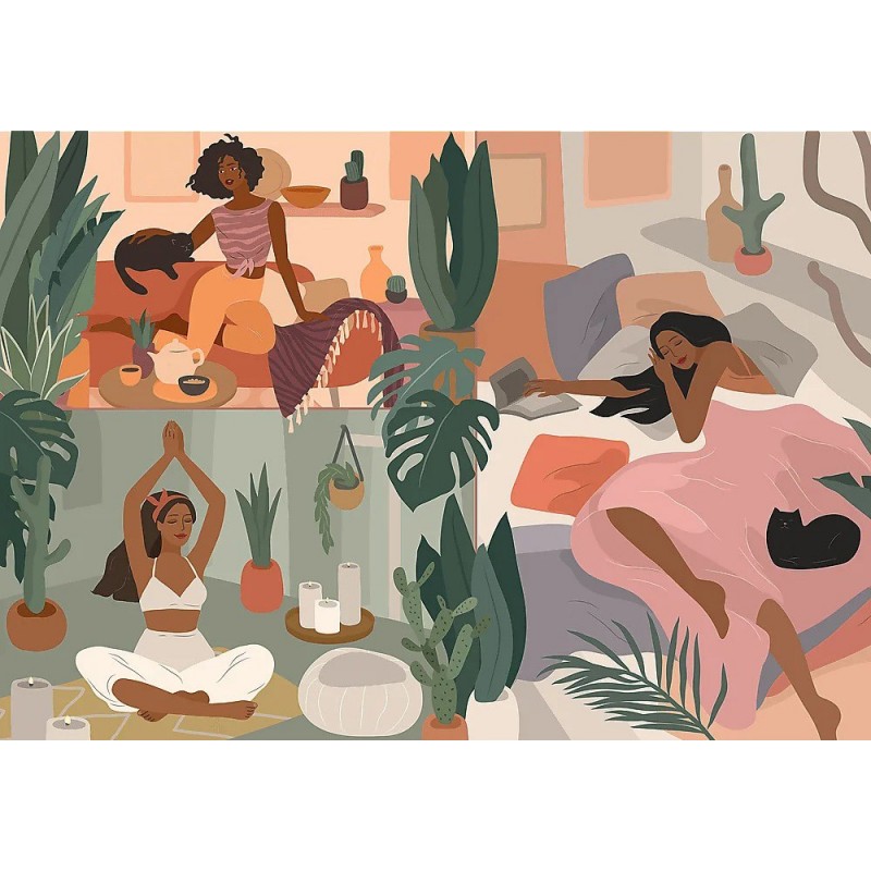 Puzzle 1000 piese Trefl - Hello...