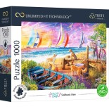 Puzzle 1000 piese Trefl - Sailboats View (Trefl-Prime-10697)