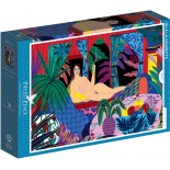 Puzzle 1500 piese Pieces & Peace - Sigal Orane:Nu a La Cigarette (Pieces-And-Peace-0016)