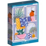 Puzzle 1500 piese Pieces & Peace - Fau Coralie:Porto (Pieces-And-Peace-0019)