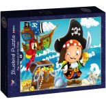 Puzzle 48 piese Bluebird Puzzle - The Treasure of the Pirate (Bluebird-Puzzle-F-90045)