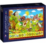 Puzzle 104 piese Bluebird Puzzle - Search and Find - The Toy Factory (Bluebird-Puzzle-F-90055)