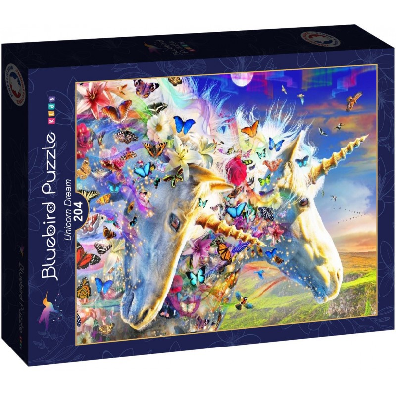 Puzzle 204 piese Bluebird Puzzle -...