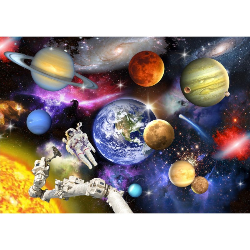 Puzzle 204 piese Bluebird Puzzle - Outer Space (Bluebird-Puzzle-F-90080)