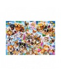 Puzzle 300 piese Bluebird Puzzle - Robinson Howard: Selfie Pet Collage (Bluebird-Puzzle-F-90086)