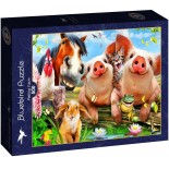 Puzzle 500 piese Bluebird Puzzle - Petting Farm (Bluebird-Puzzle-F-90126)